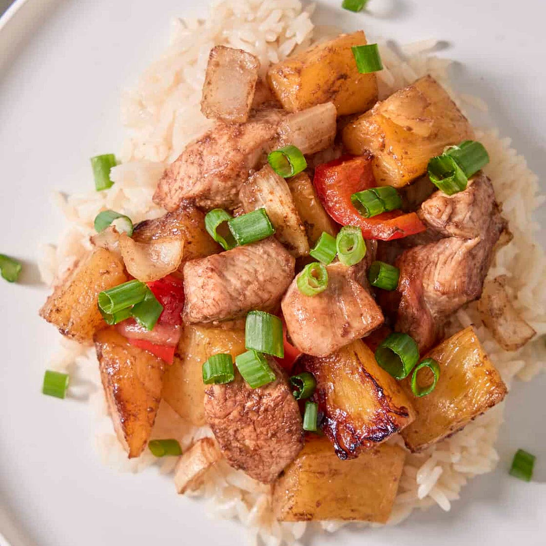 Sheet Pan Pineapple Chicken