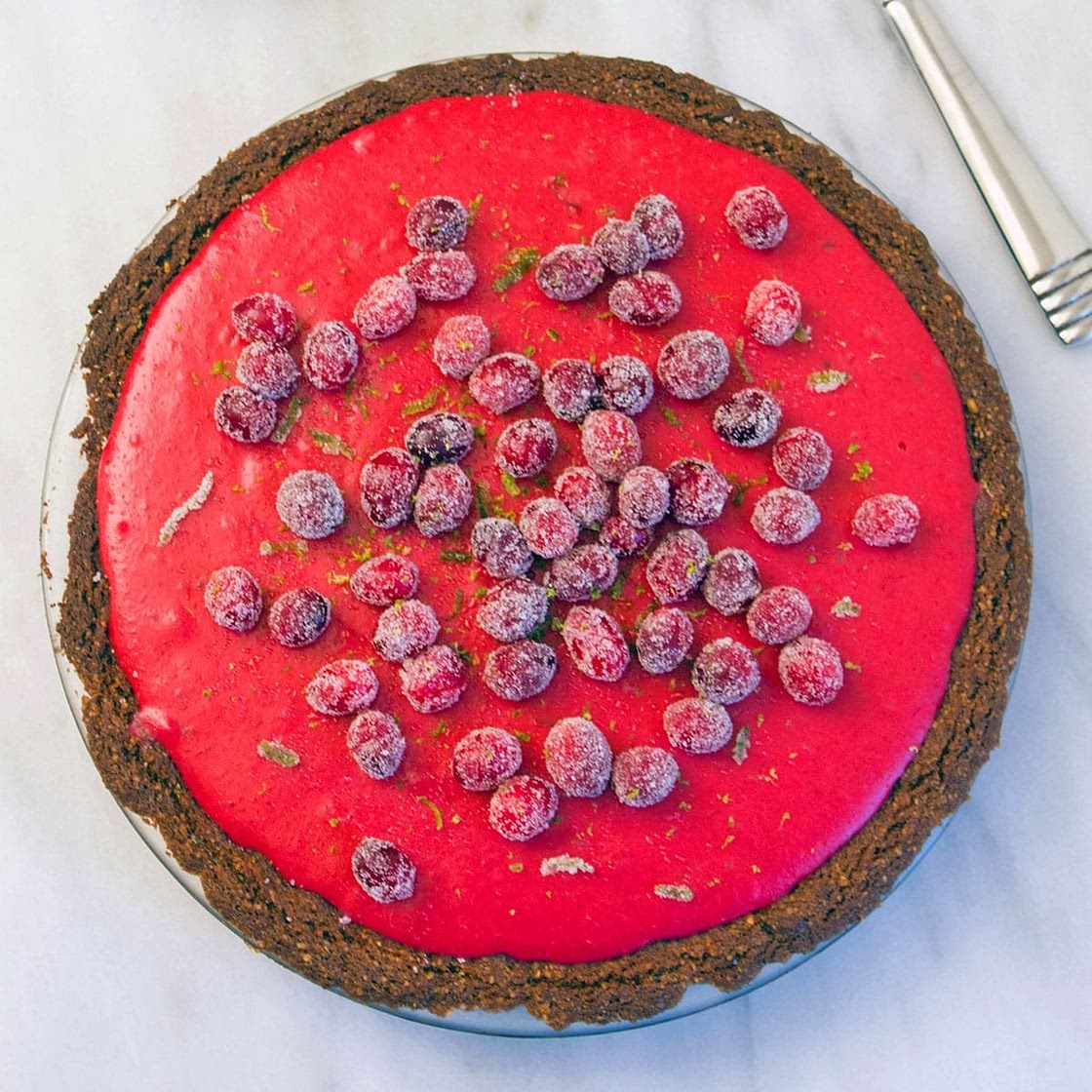 Cranberry-Lime Pie