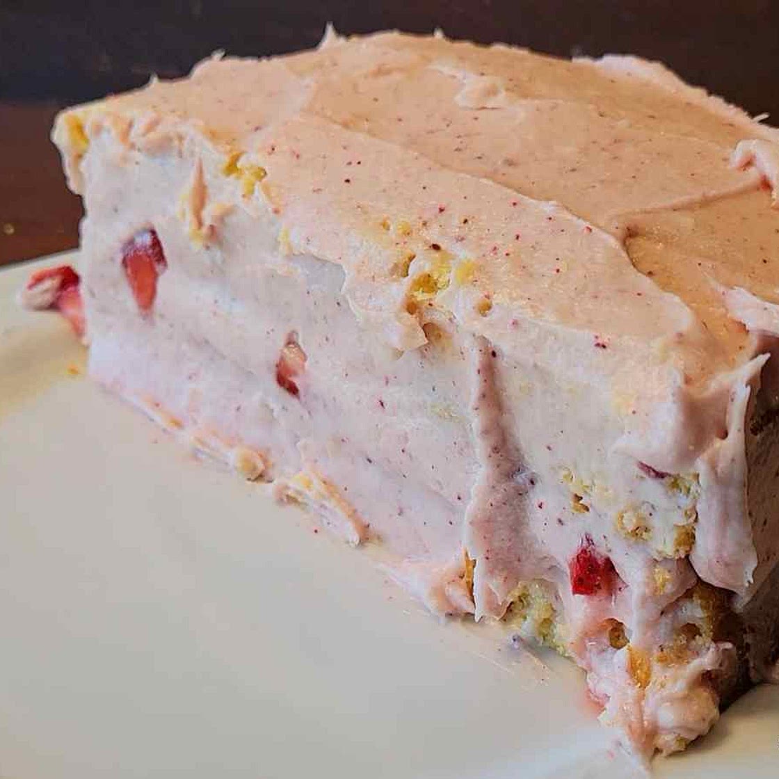 Buttercream Strawberry Frosting