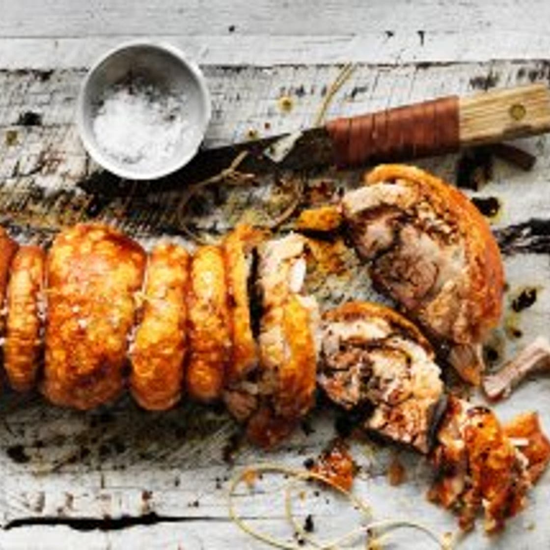 Pork belly easy porchetta recipe with fennel, sage and chilli