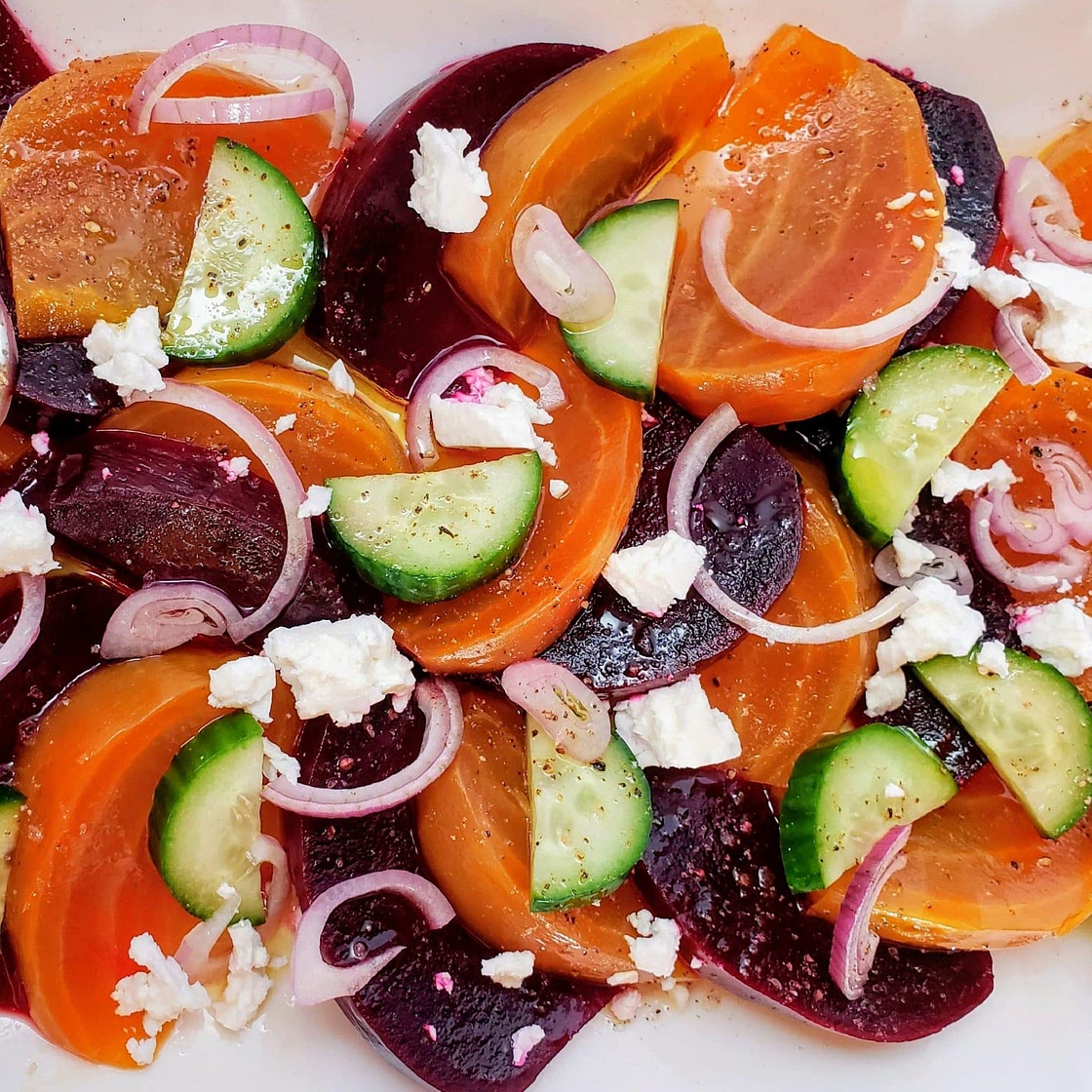 Beet Salad with Goat Cheese