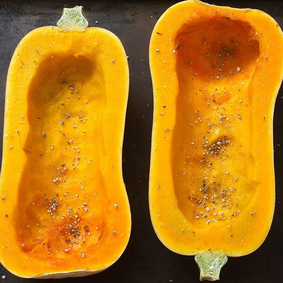 Creamy Four Cheese Spinach Butternut Squash