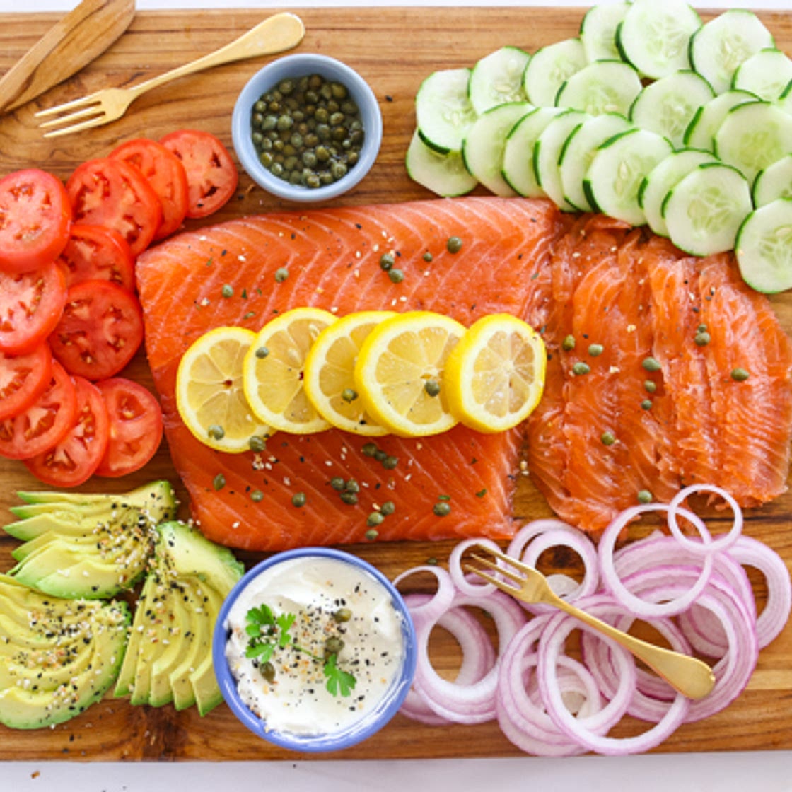 Gin and Tarragon Lox