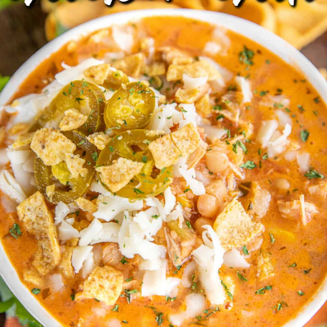 Slow Cooker White Bean Chicken Chili