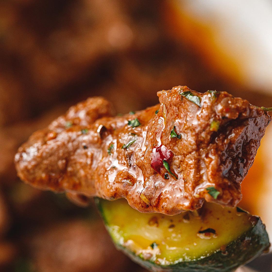 10-Minute Sheet Pan Steak with Lemon Zucchini