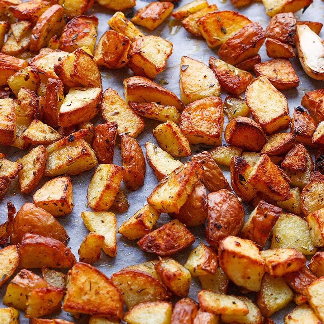 Garlic Cajun Roasted Potatoes