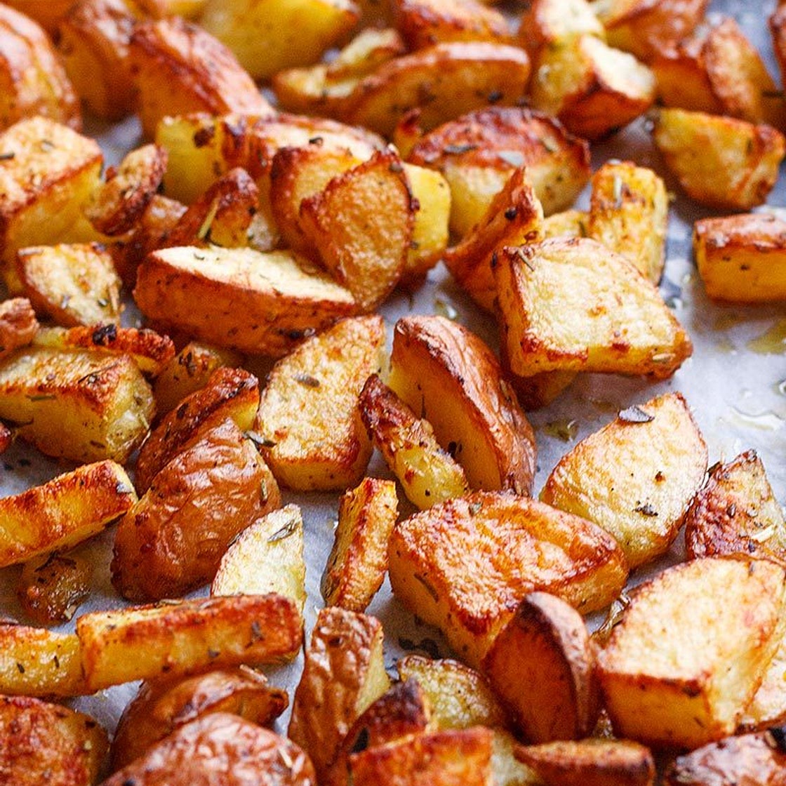 Garlic Cajun Roasted Potatoes