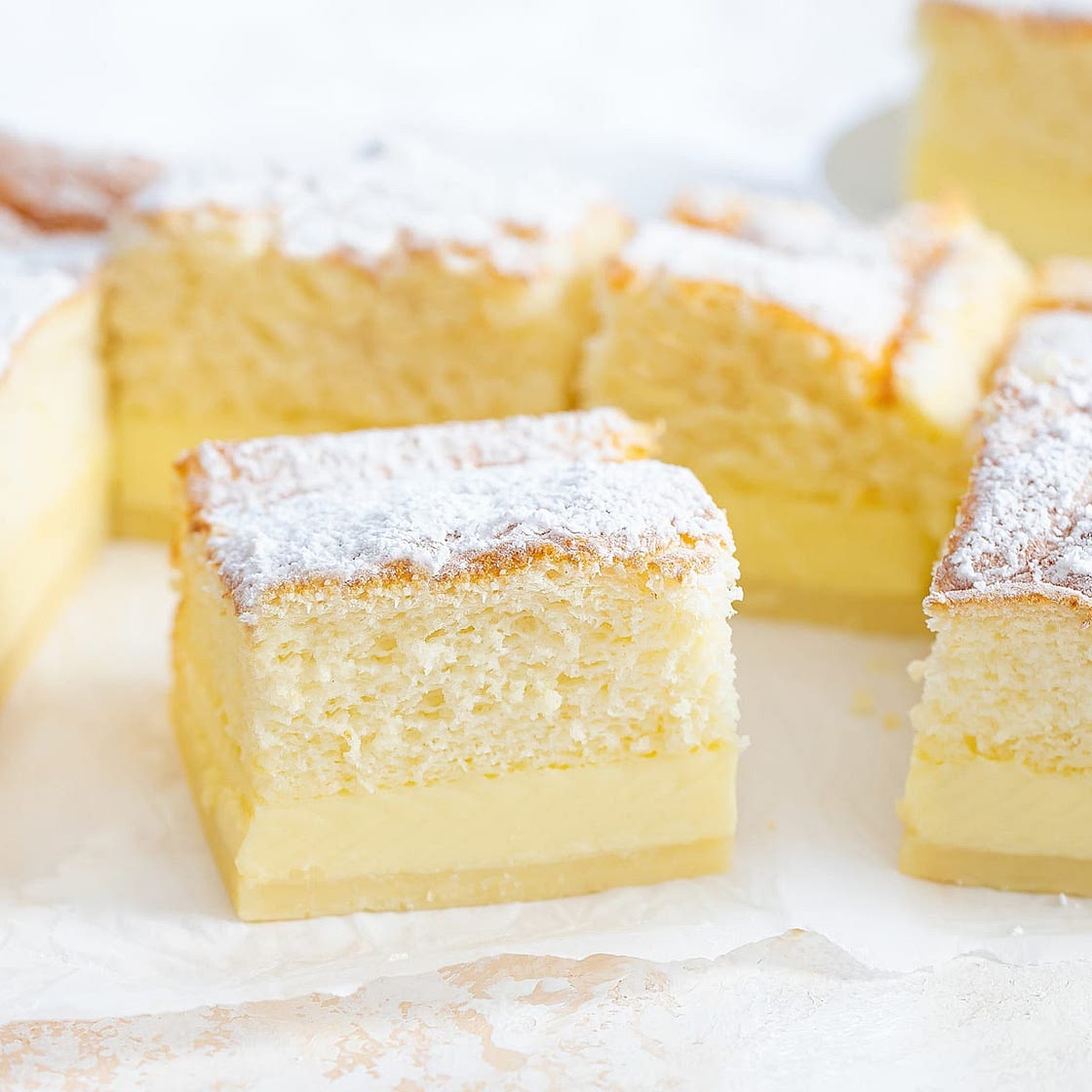 4 Ingredient Magic Cake