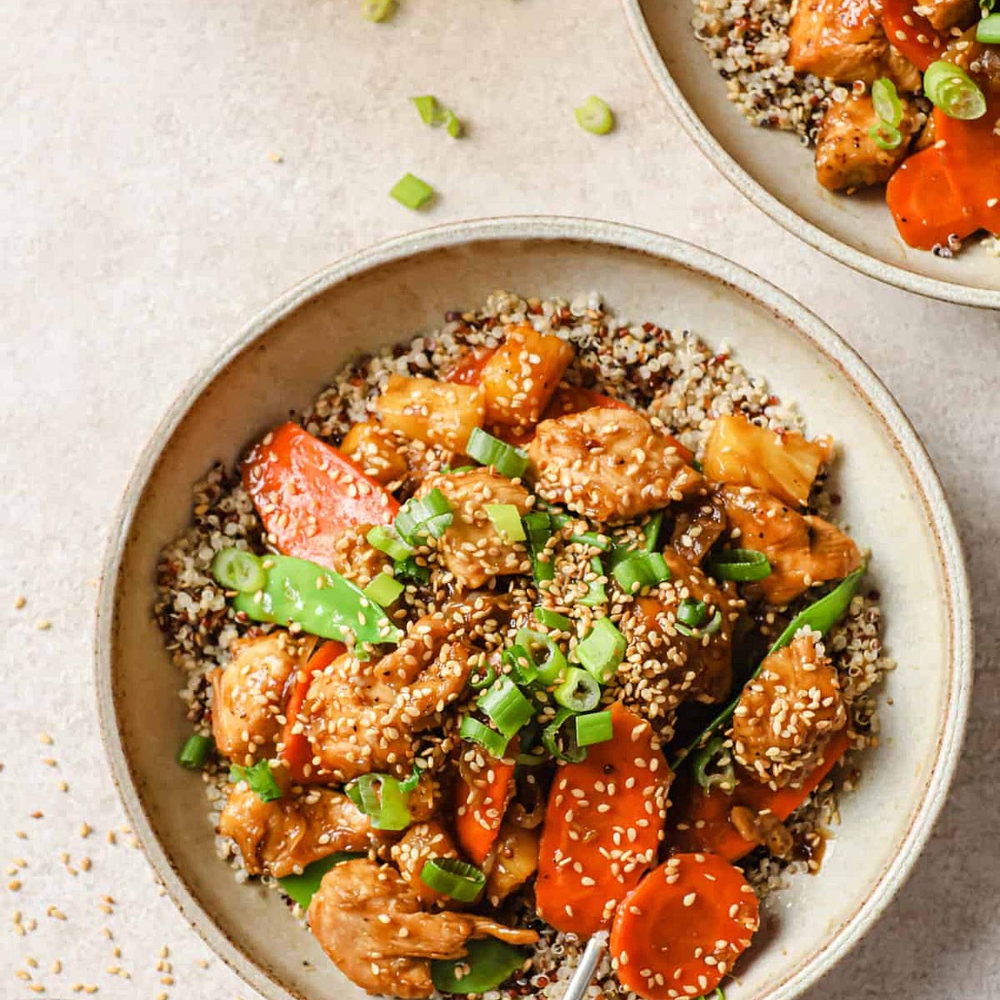 Chicken Teriyaki Bowls