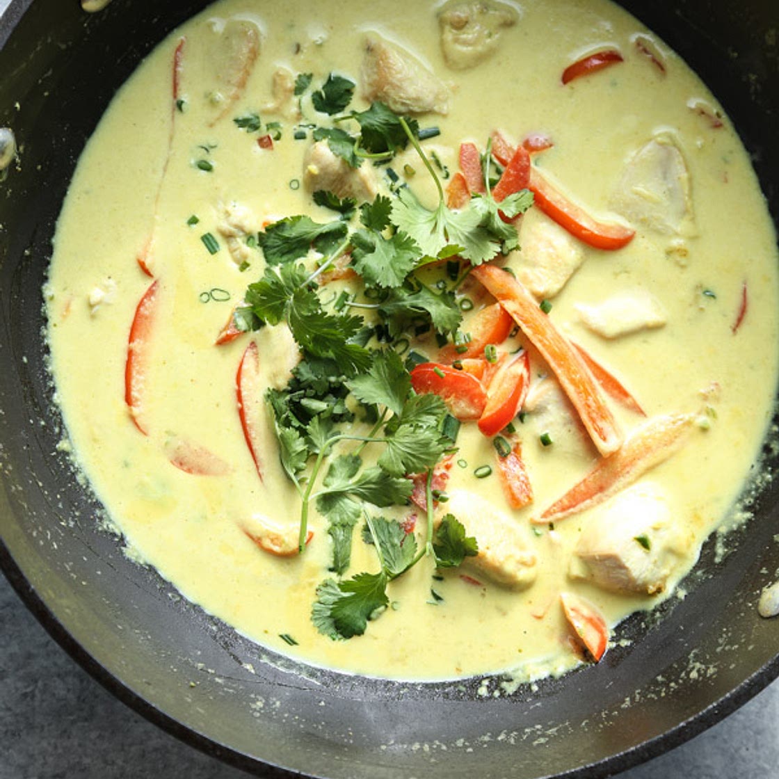 30-Minute Thai Green Curry Chicken (Low FODMAP)