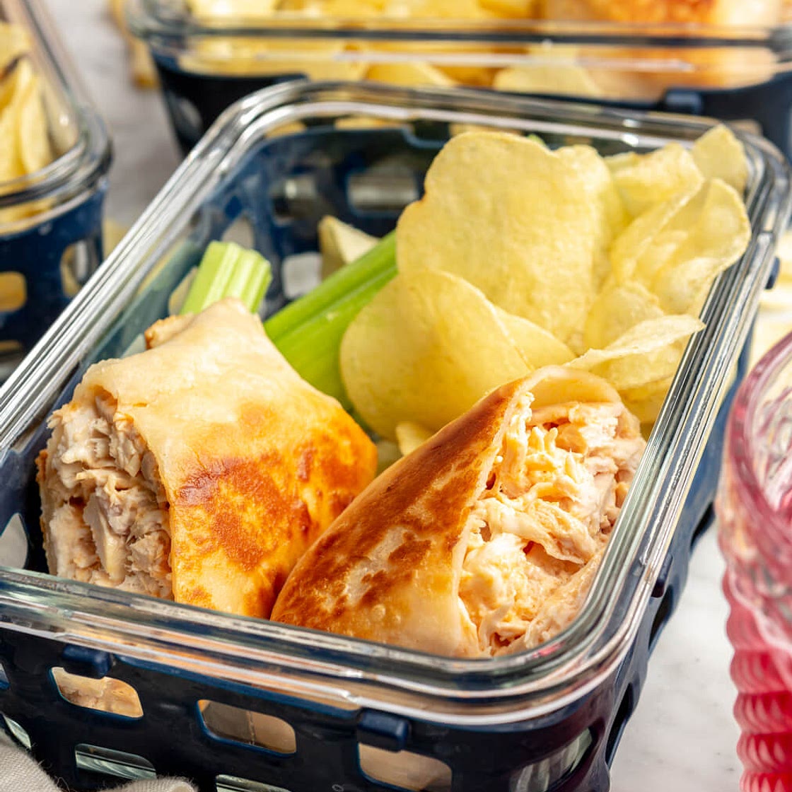 Buffalo Chicken Wraps