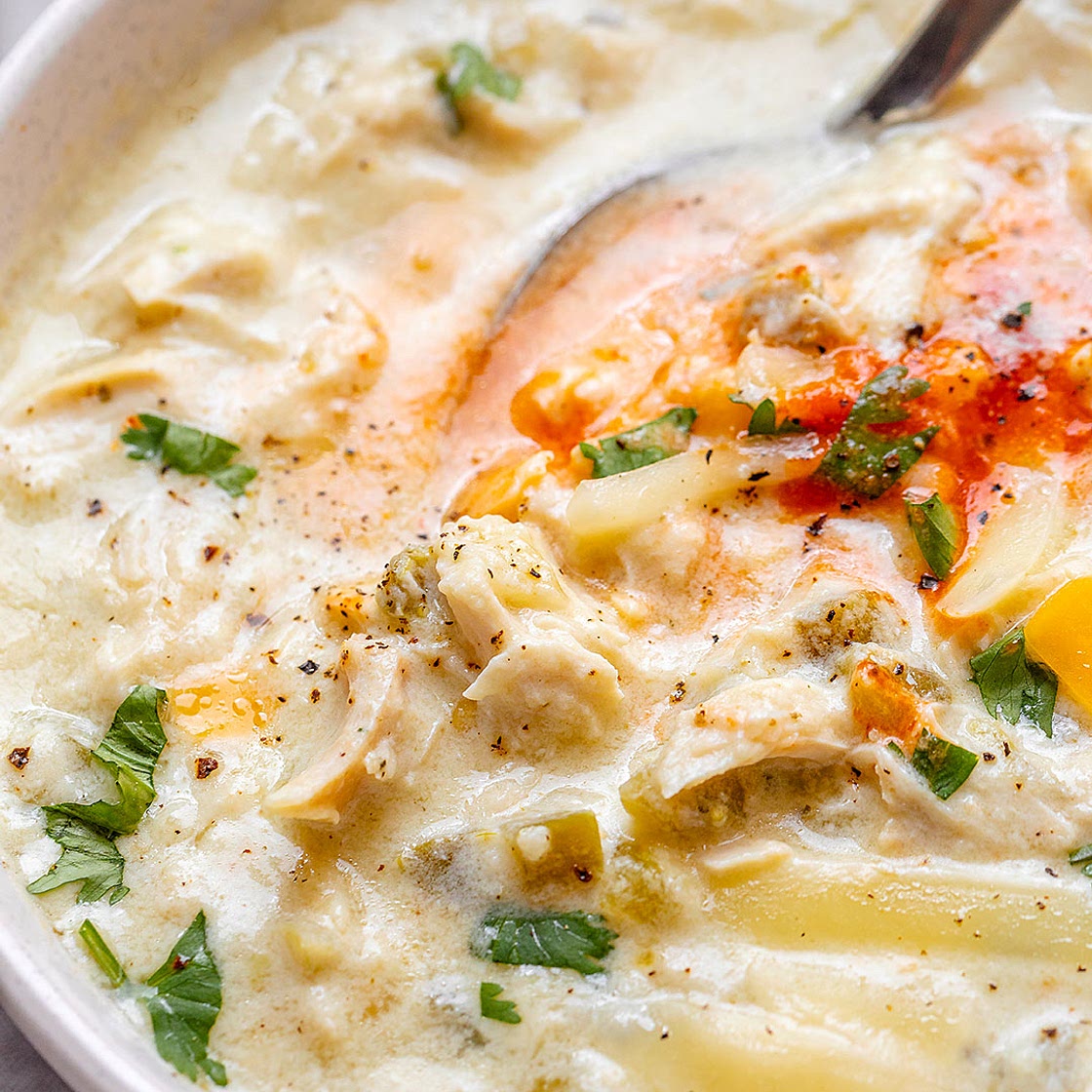 Instant Pot Enchilada Chicken Soup