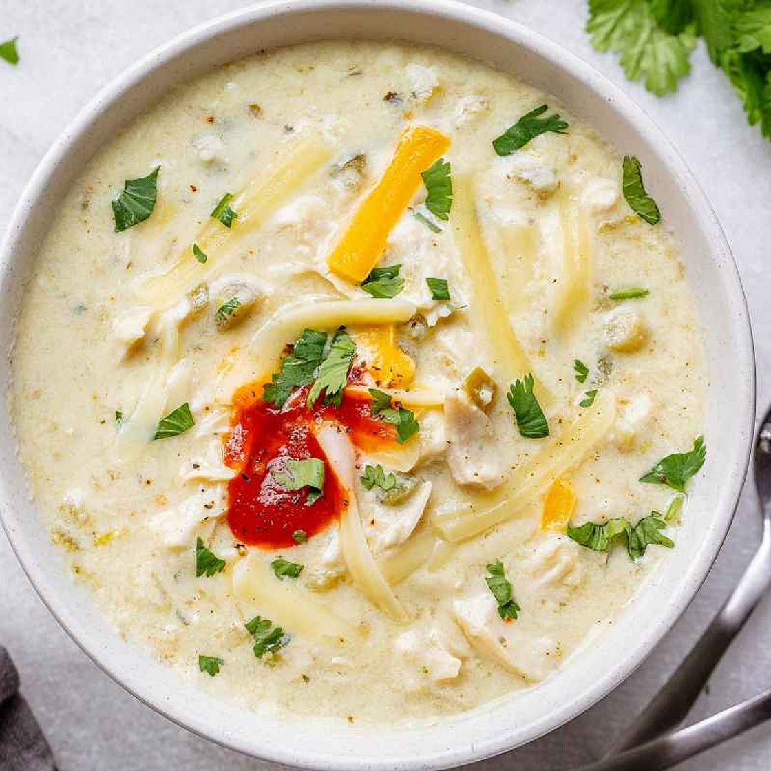 Instant Pot Enchilada Chicken Soup