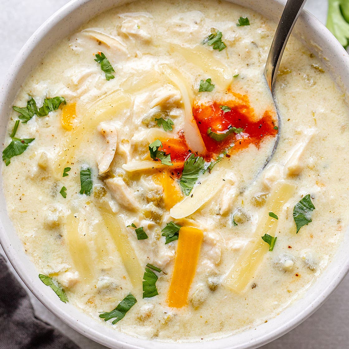 Instant Pot Enchilada Chicken Soup