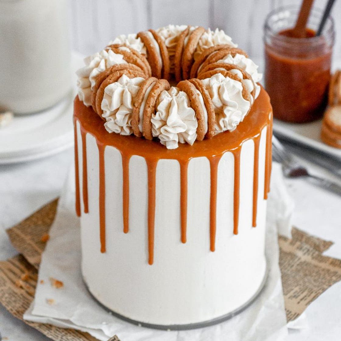 Salted Caramel Cake (GF & DF)