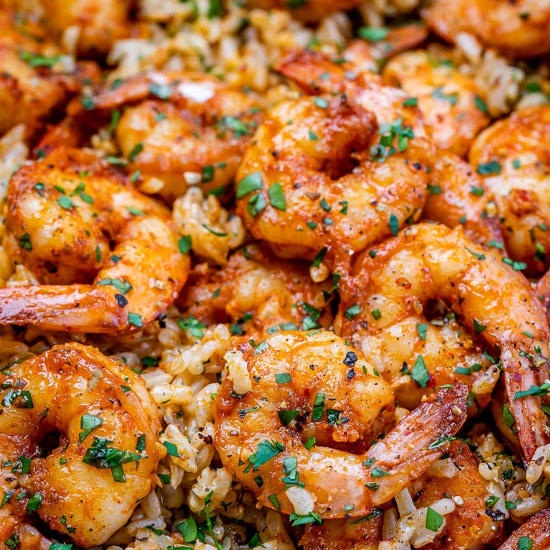 Easy Cajun Shrimp & Rice