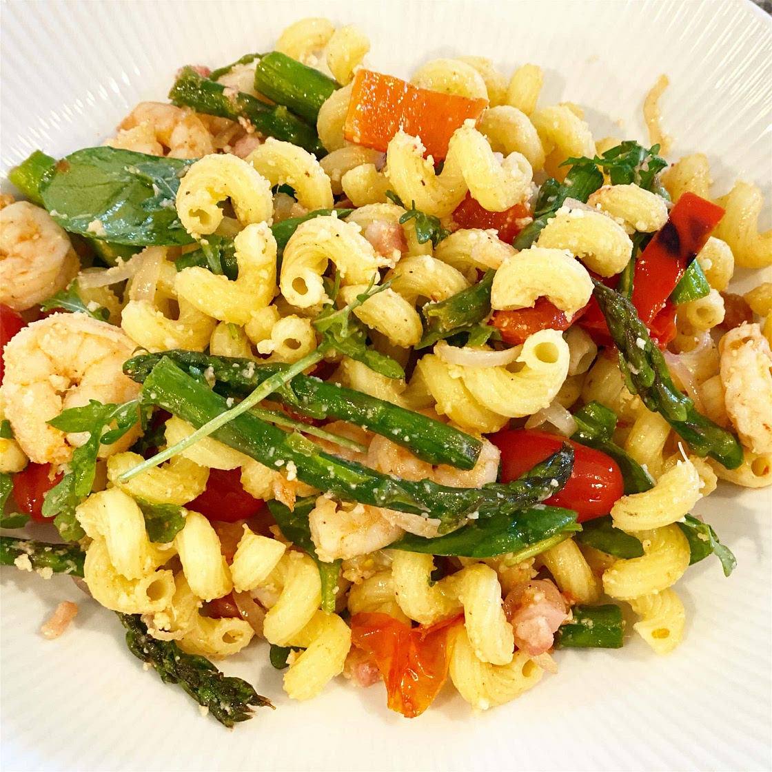 Grilled Pasta Primavera