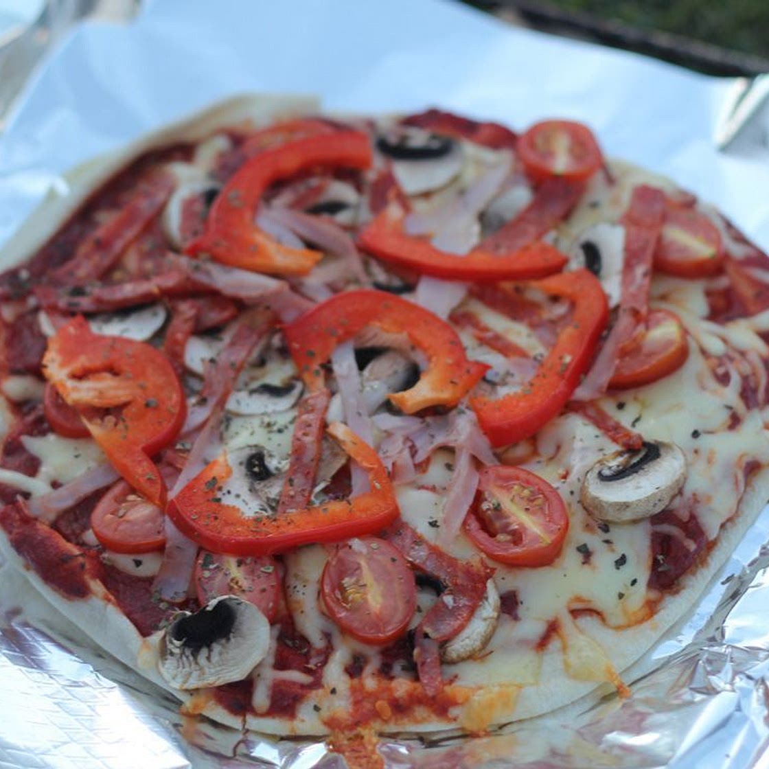 Campfire pizza recipe
