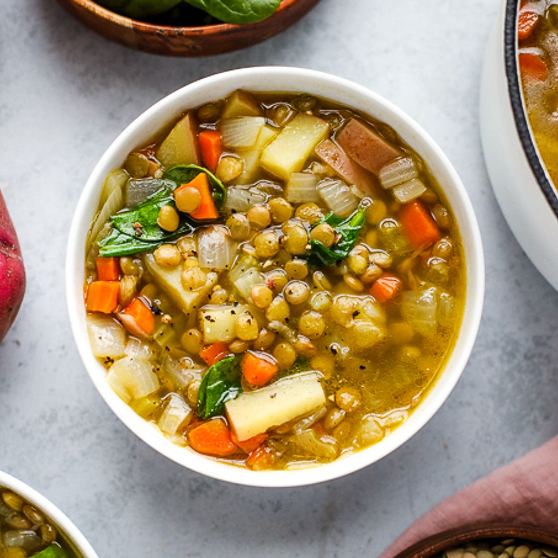 Mediterranean Lentil Soup