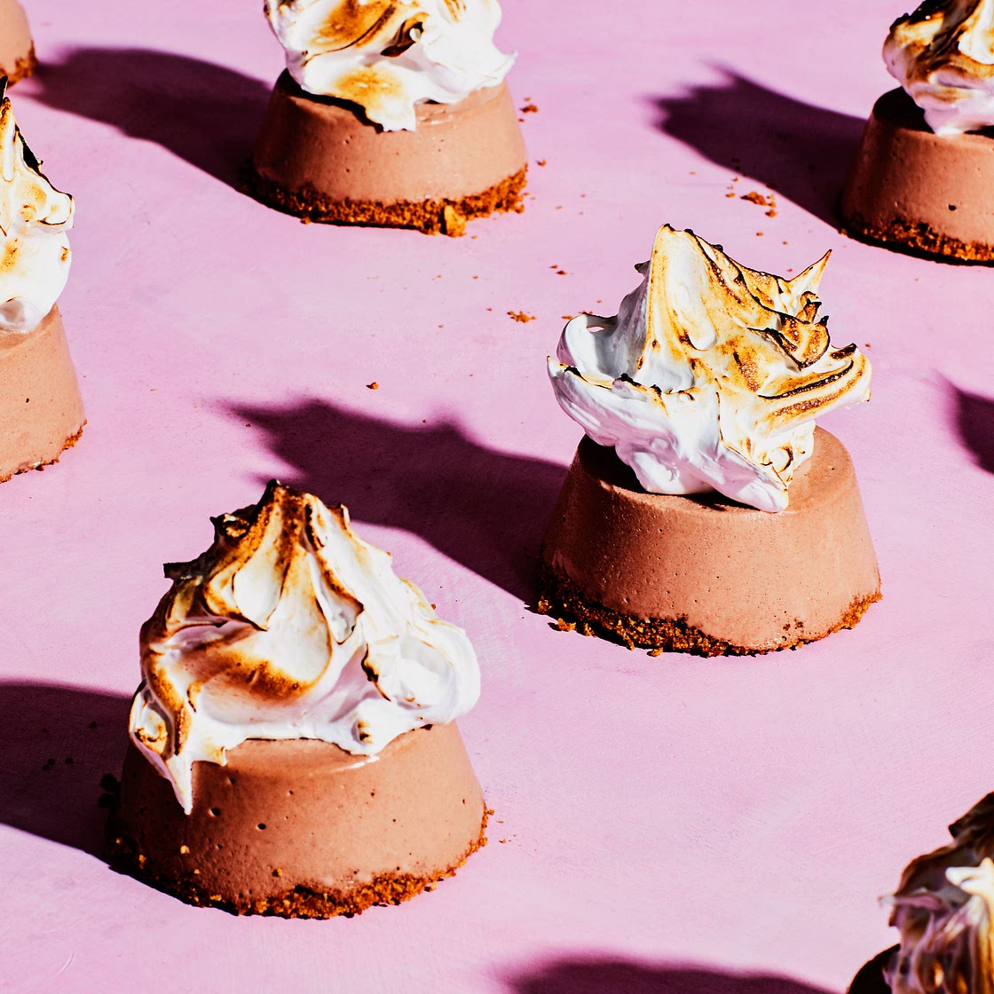 Frozen Mini S'mores Pies