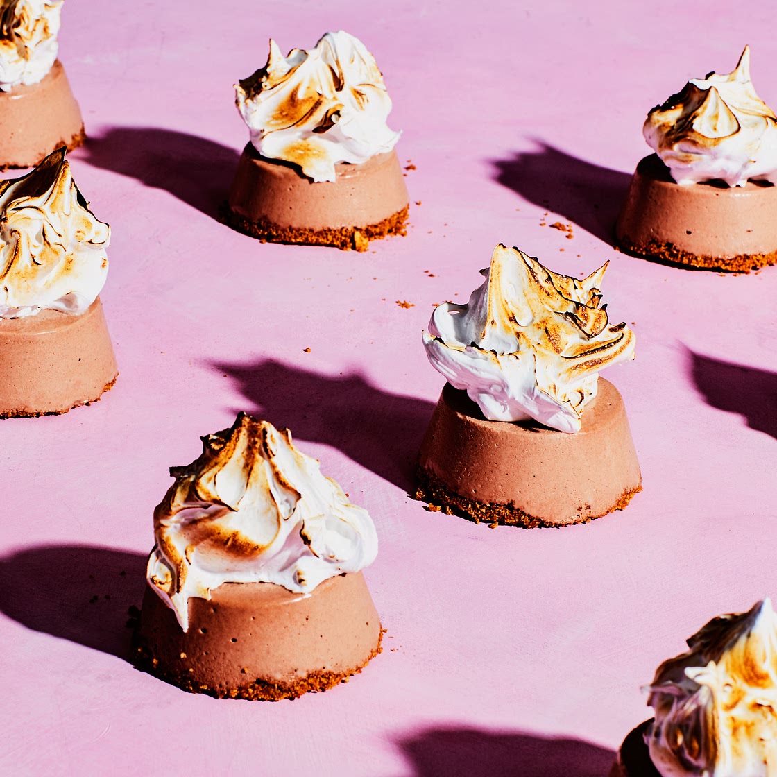 Frozen Mini S'mores Pies