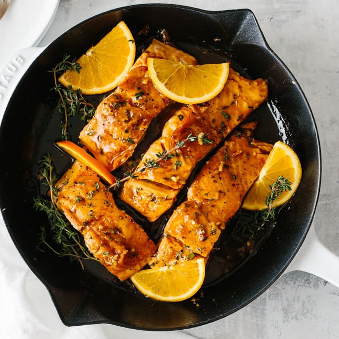 Orange Glazed Salmon