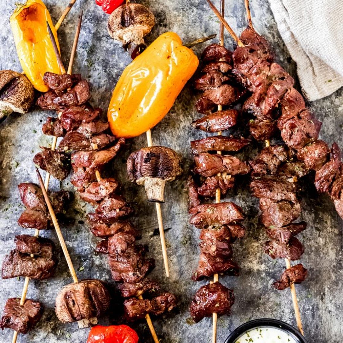Grilled Venison Kabobs