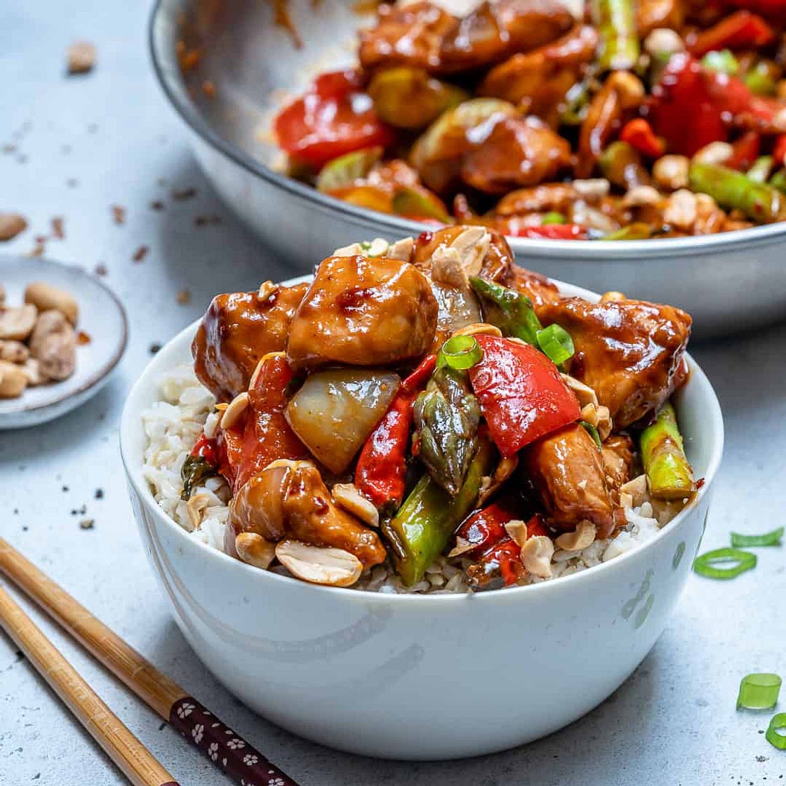 Healthy Kung Pao Chicken