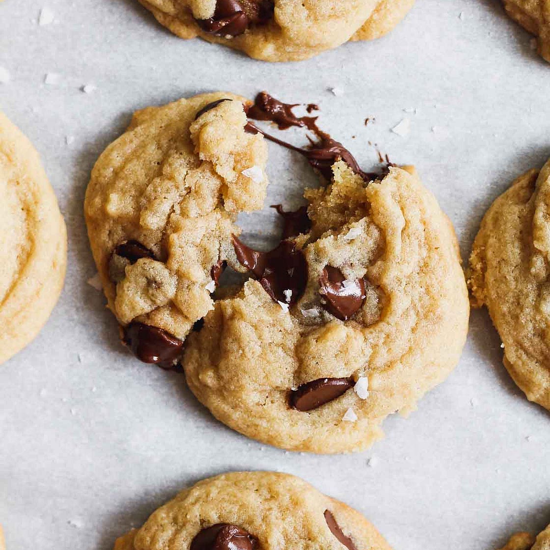 The Easiest Chocolate Chip Cookies