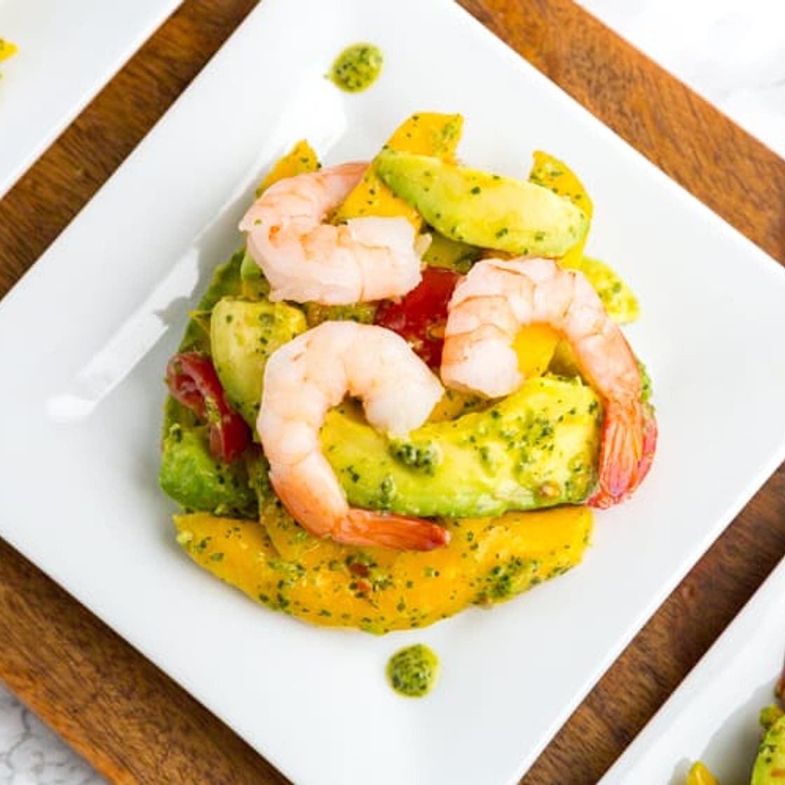 Avocado, Mango & Shrimp Salad