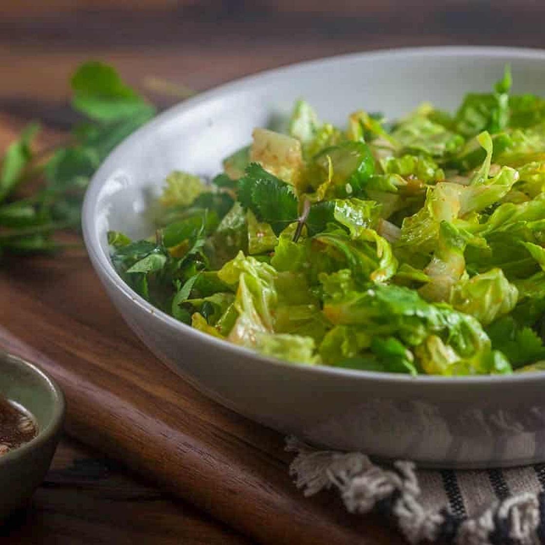 Korean Lettuce Salad Recipe