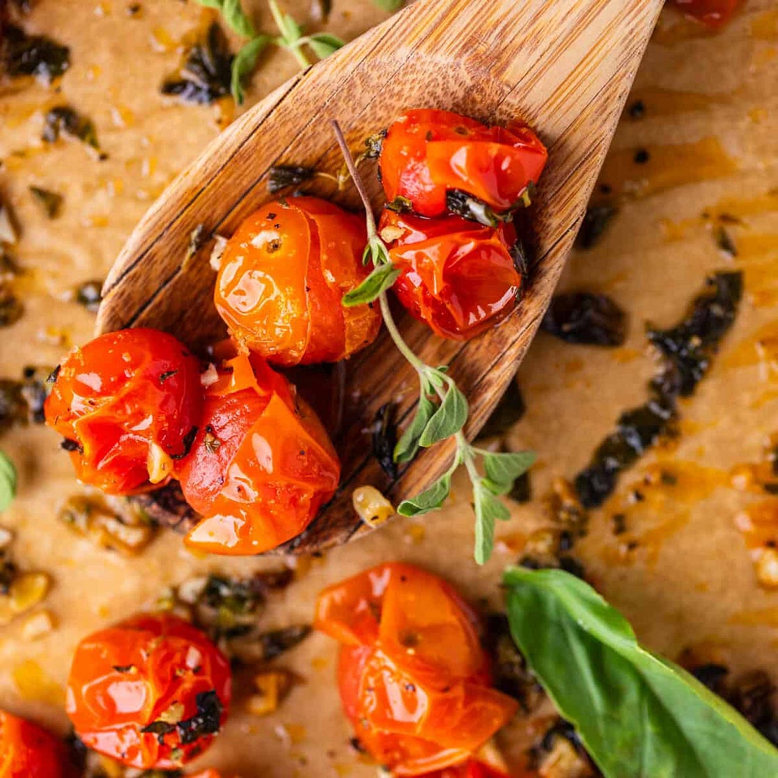 Oven Roasted Cherry Tomatoes