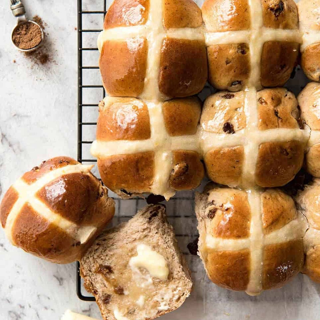 Hot Cross Buns recipe