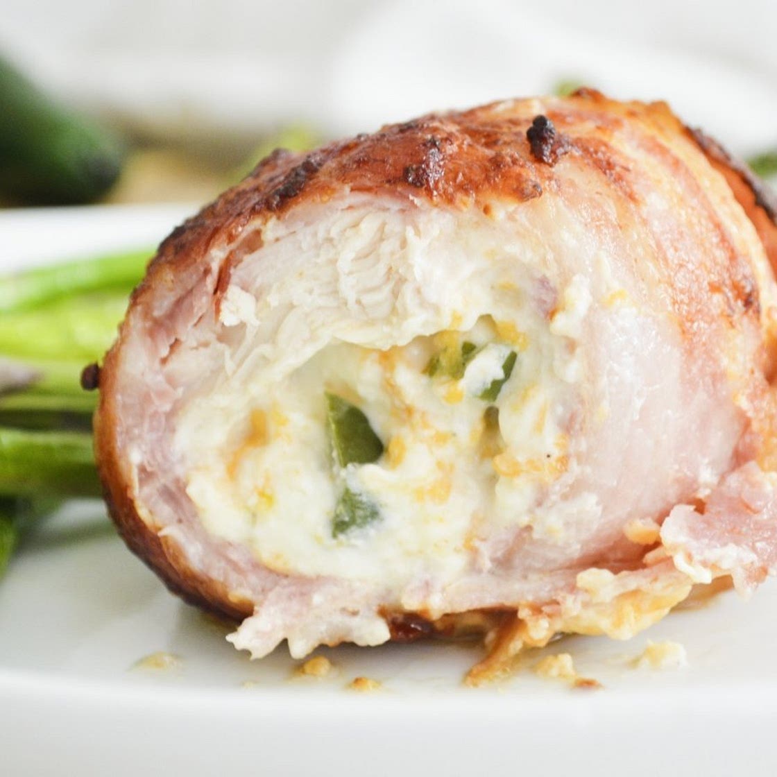 Air Fryer Jalapeno Popper Stuffed Chicken