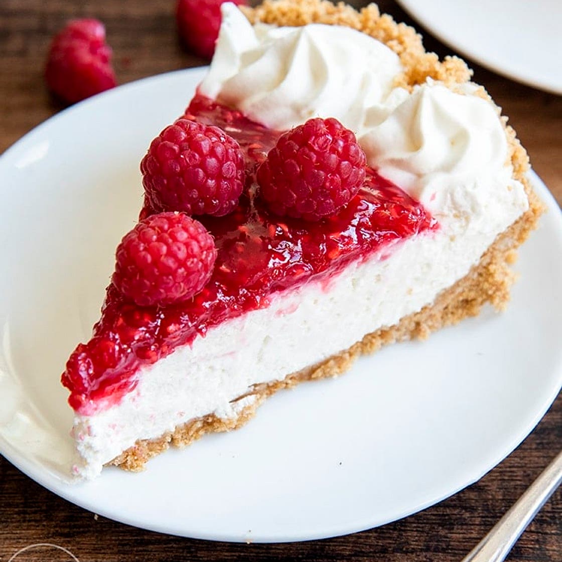 Raspberry Cream Pie