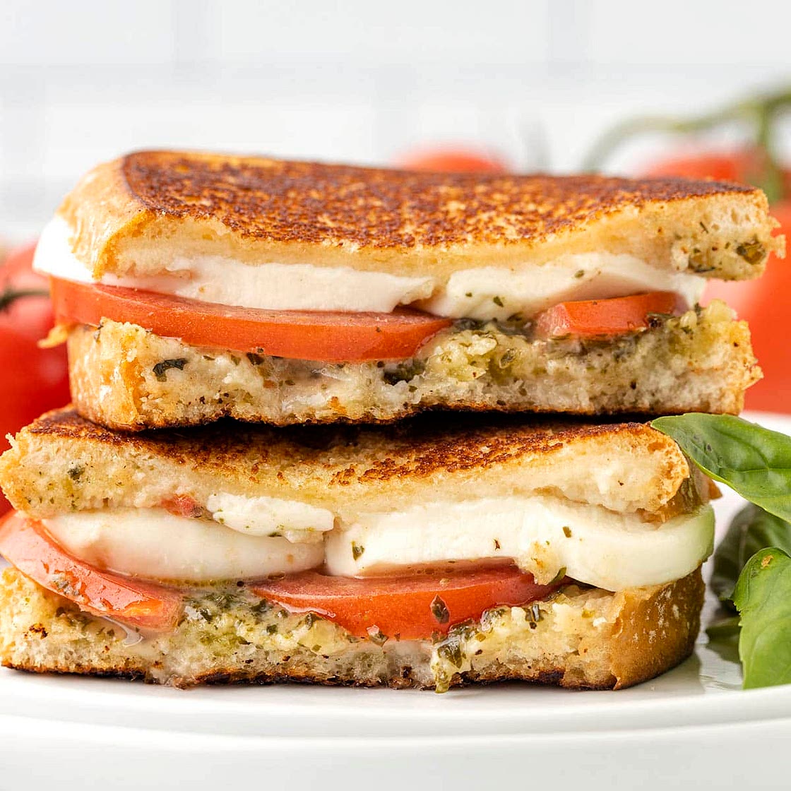 Caprese Grilled Cheese