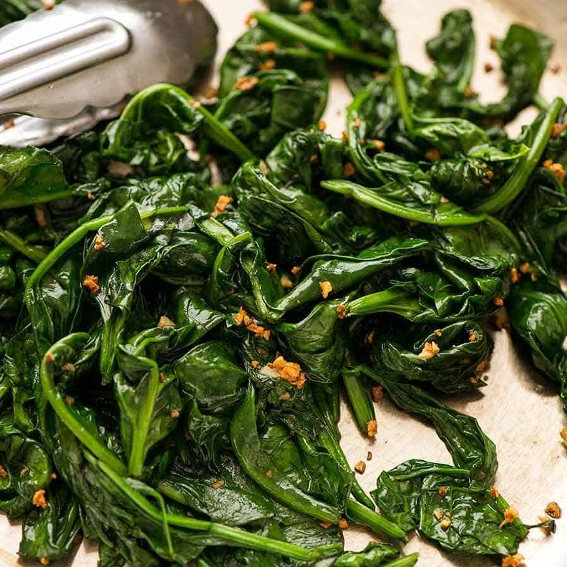 Garlic Sautéed Spinach