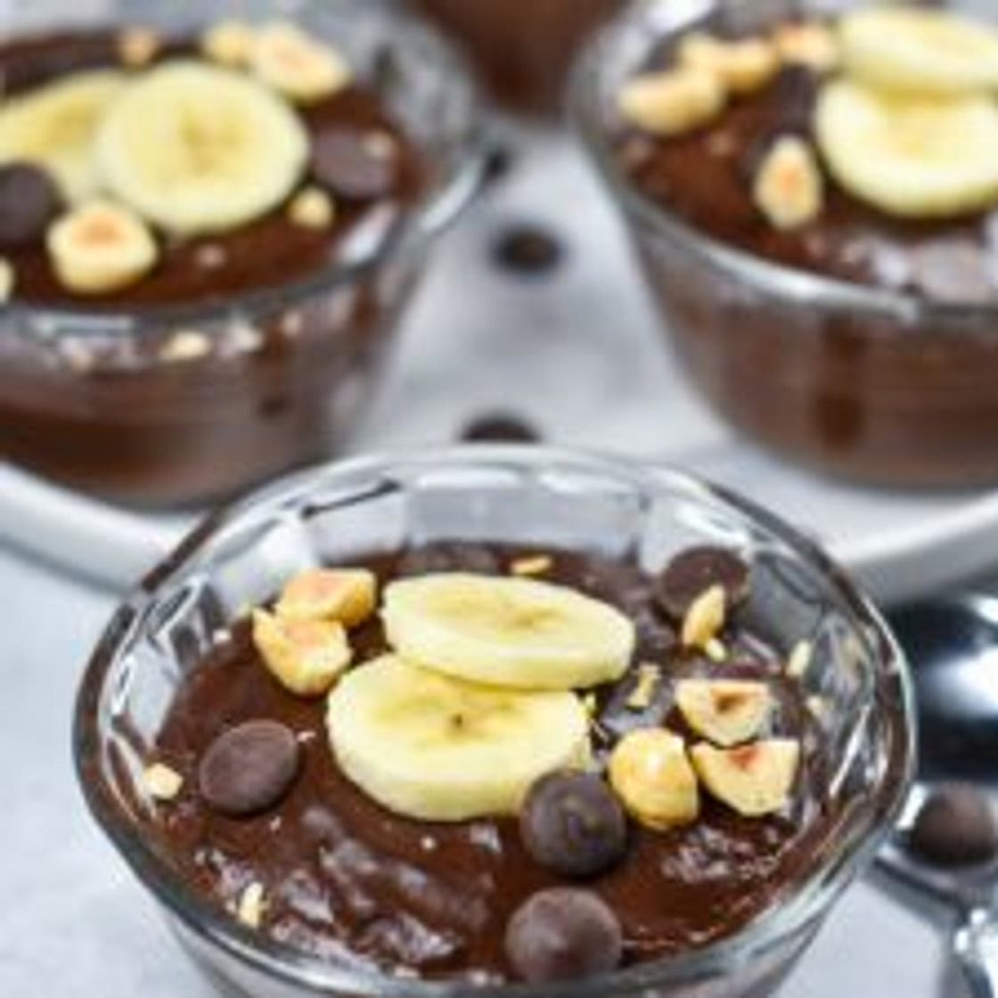 Chocolate Almond Milk Pudding