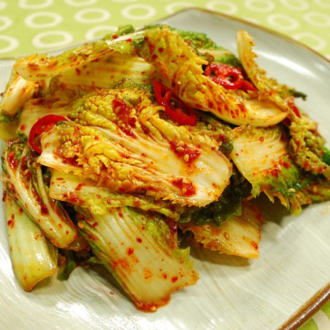 봄동겉절이 만드는 법