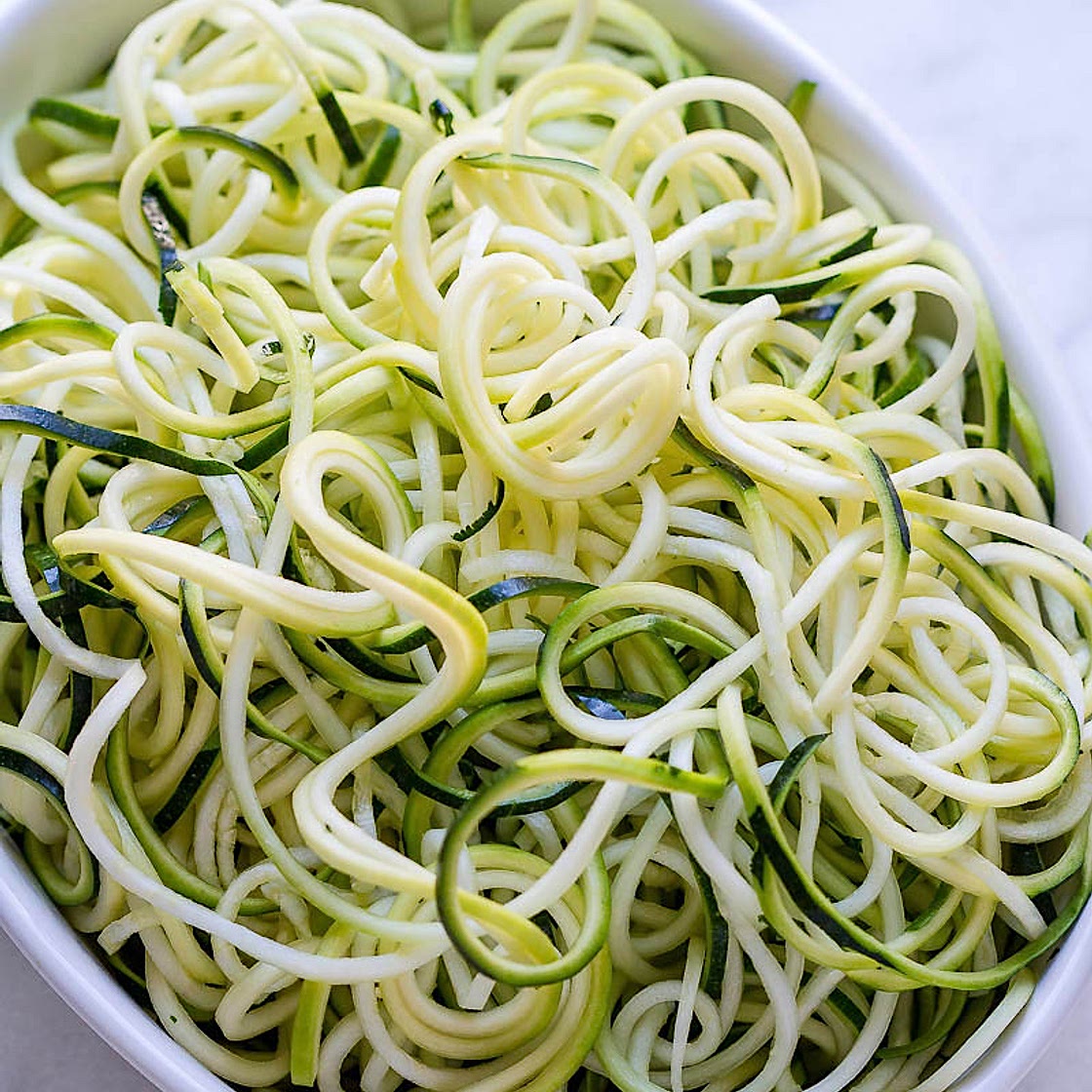 Lemon Garlic Butter Zucchini Noodles