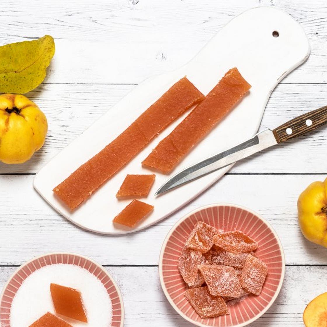 Pâte de coings à la vanille