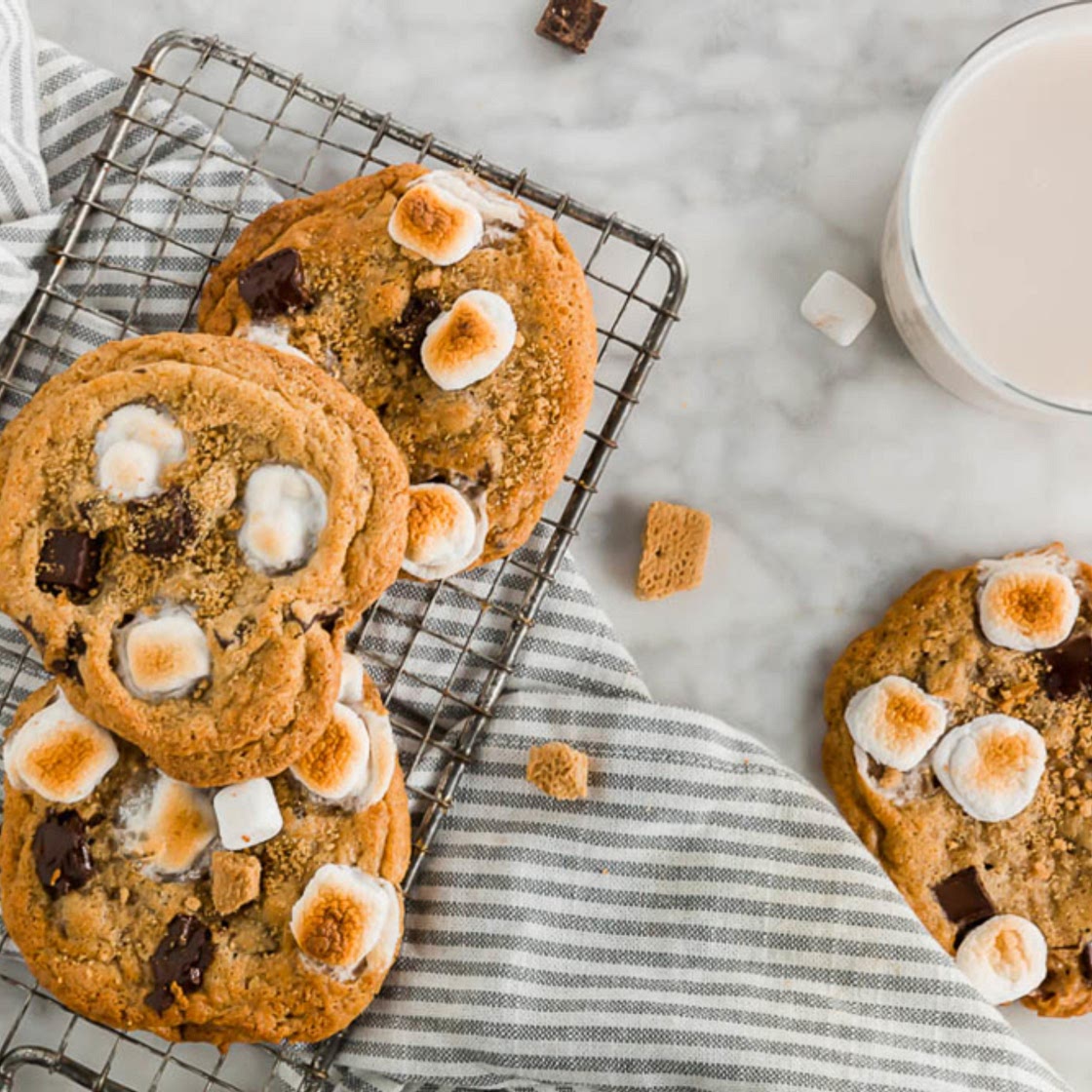 Gluten-Free S'mores Cookies