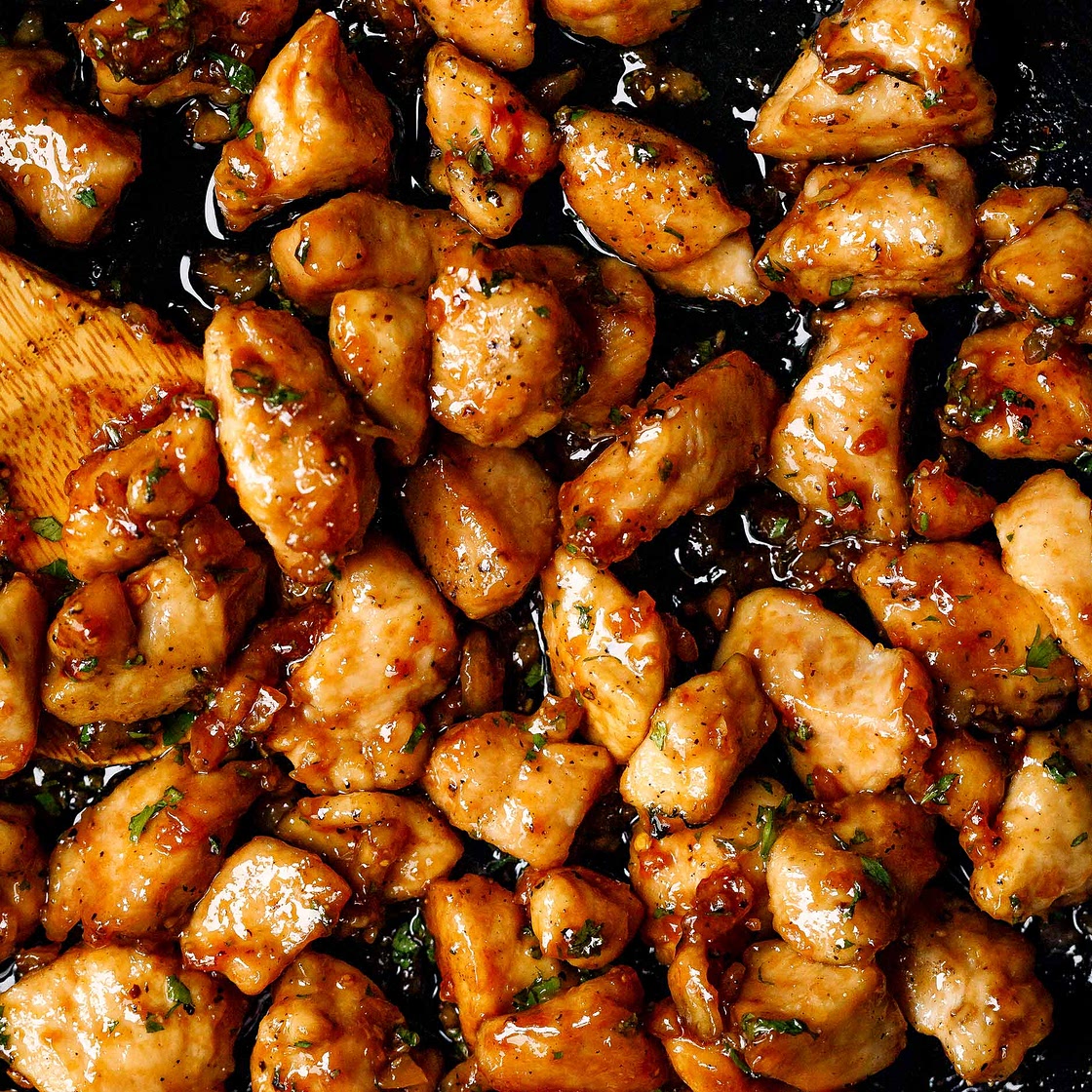 Honey Garlic Chicken Bites