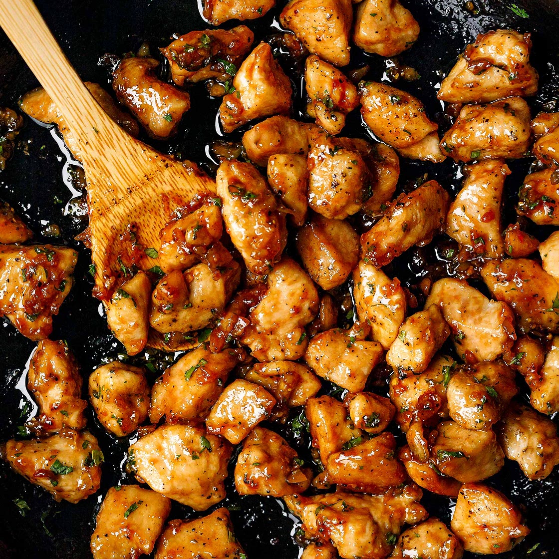 Honey Garlic Chicken Bites