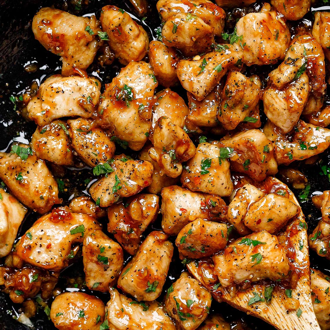Honey Garlic Chicken Bites