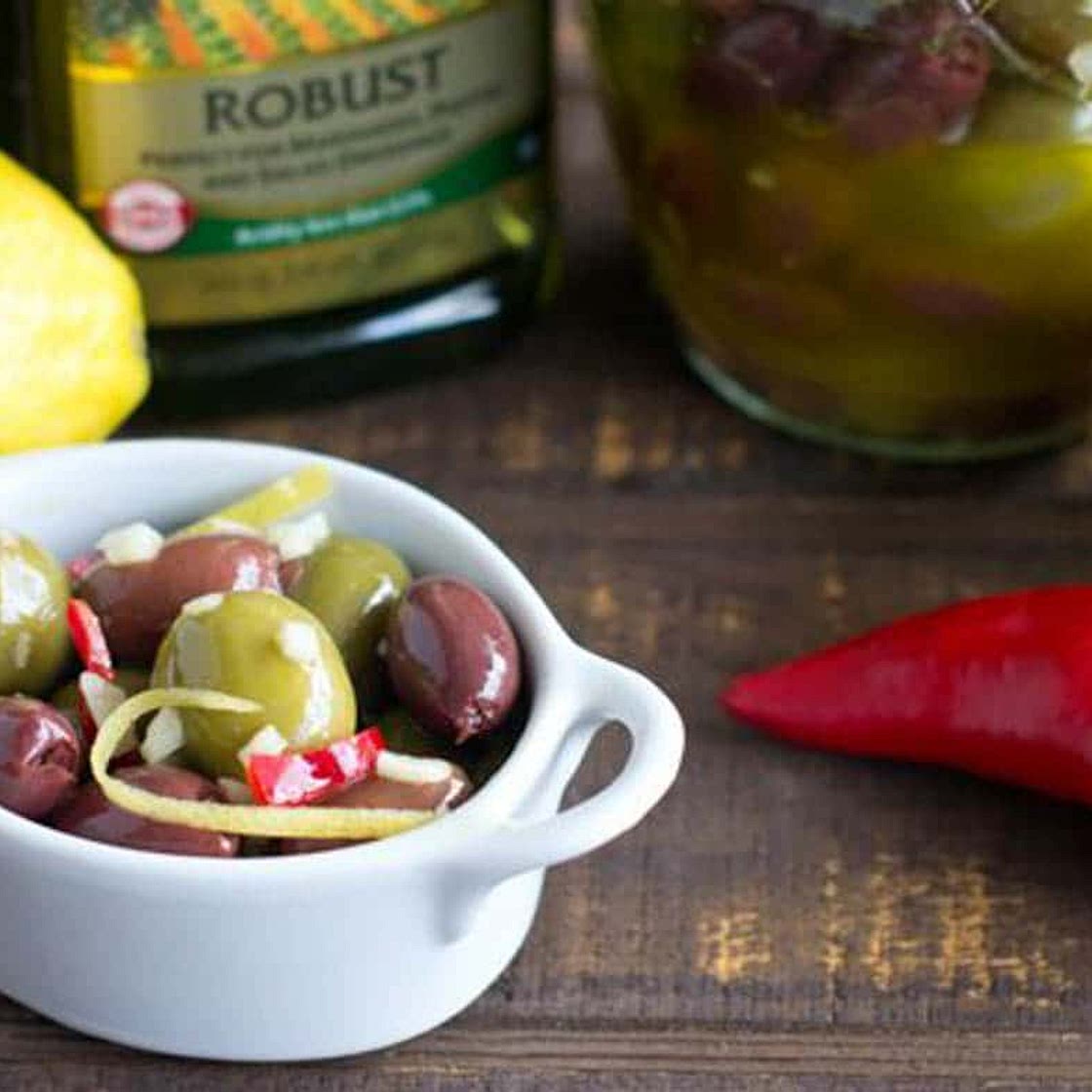 Marinated Olives Recipe