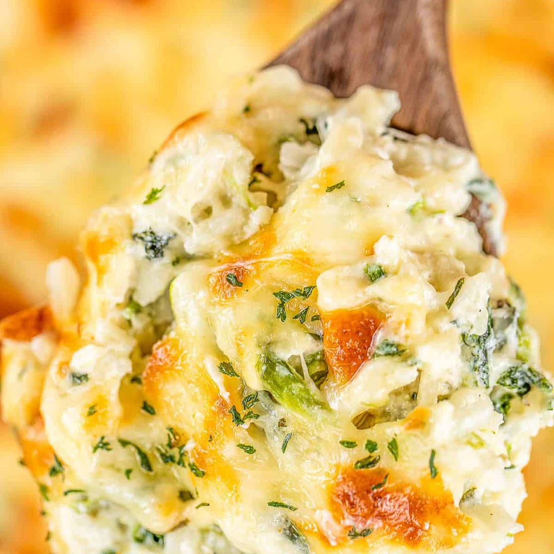 Spinach & Artichoke Rice Casserole