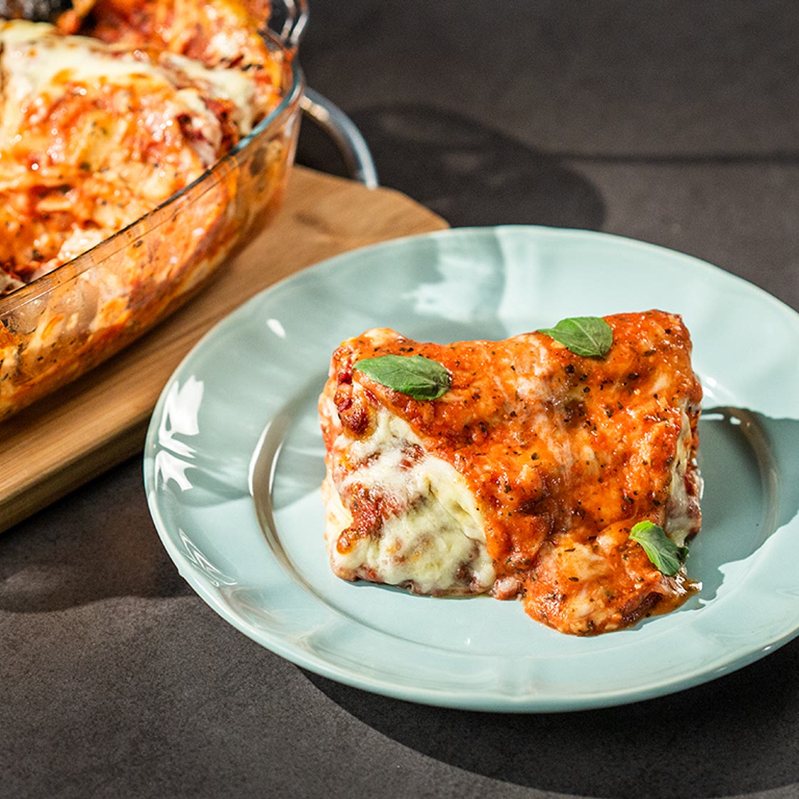 Cheesy Pork Cannelloni
