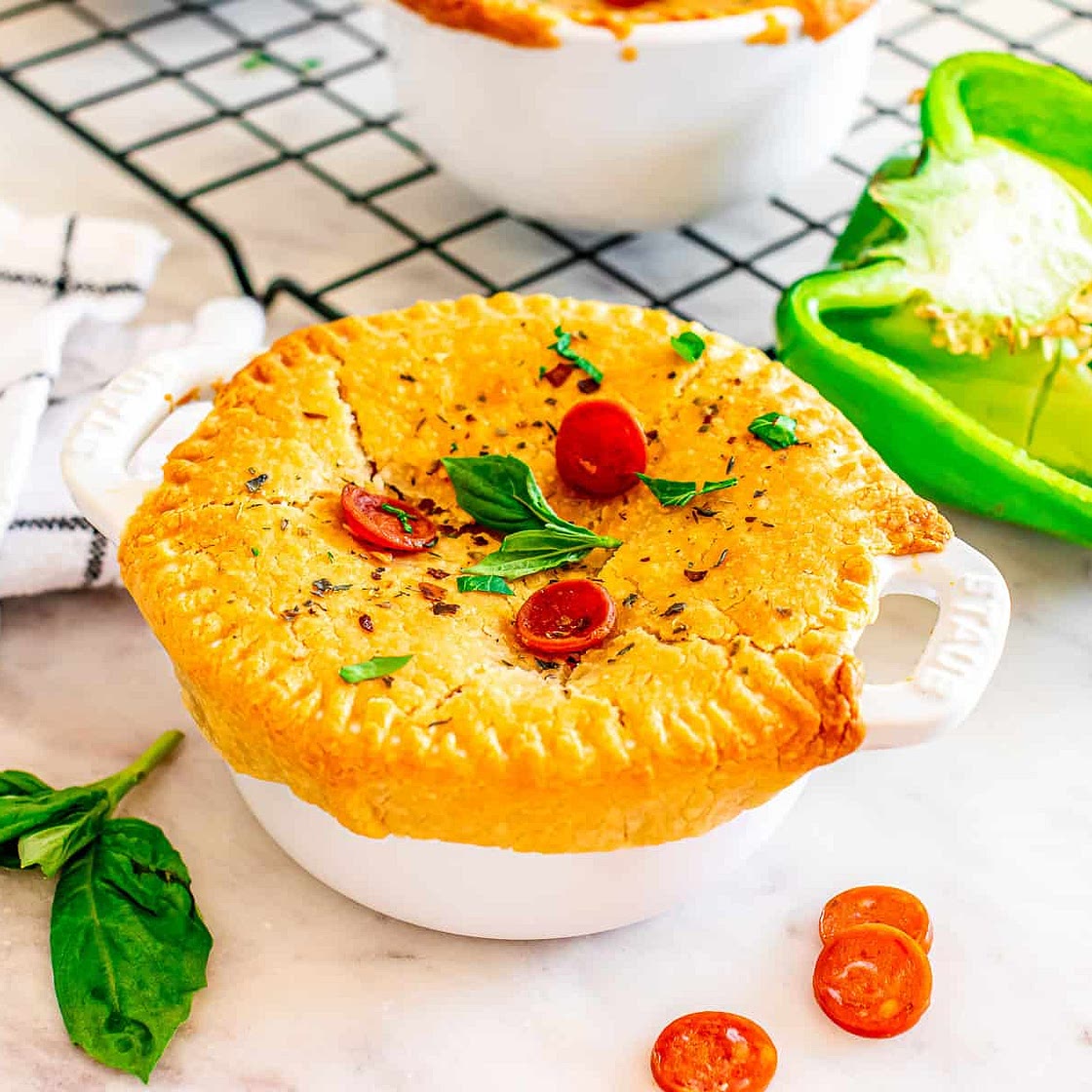 Pizza Pot Pies