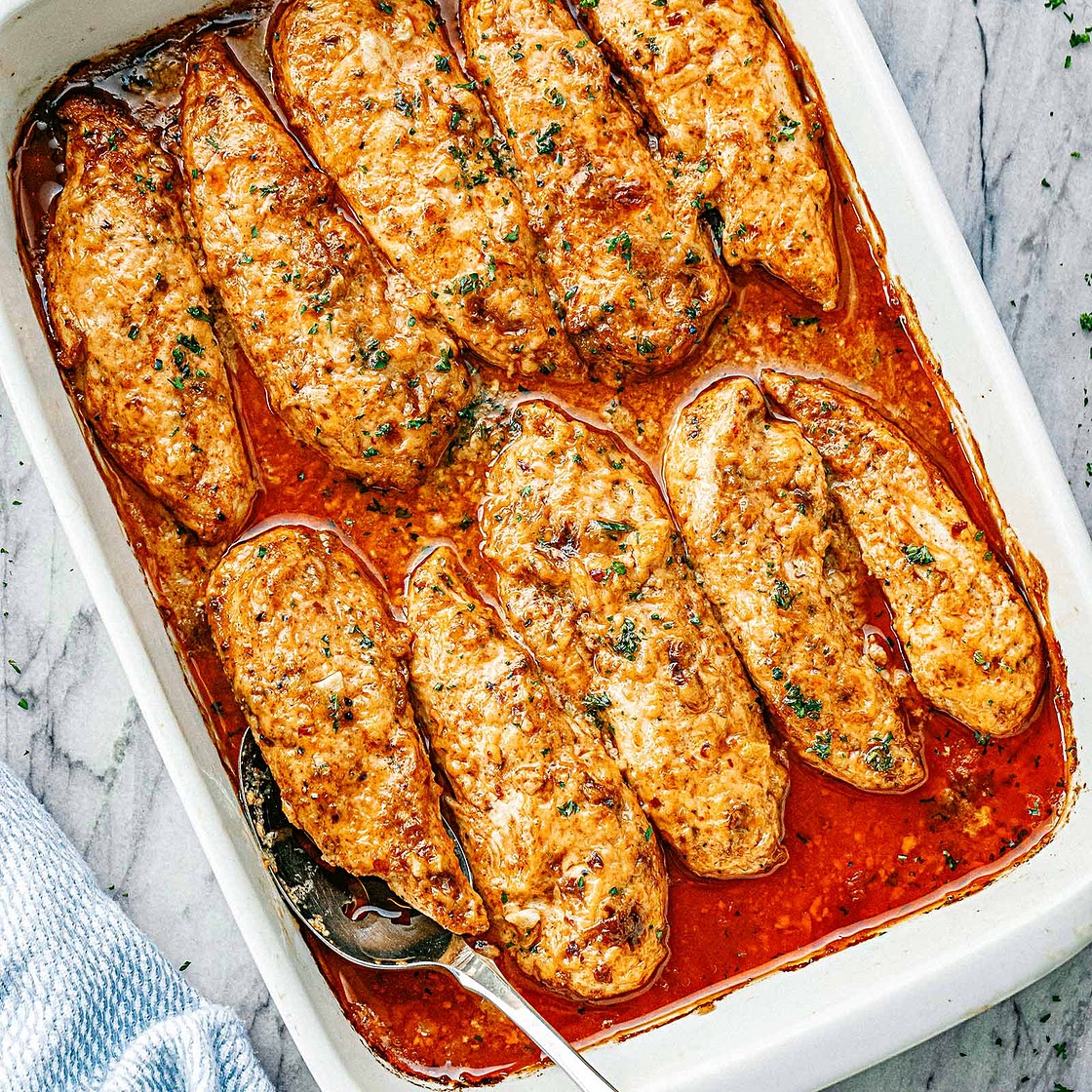 Bang Bang Chicken Bake